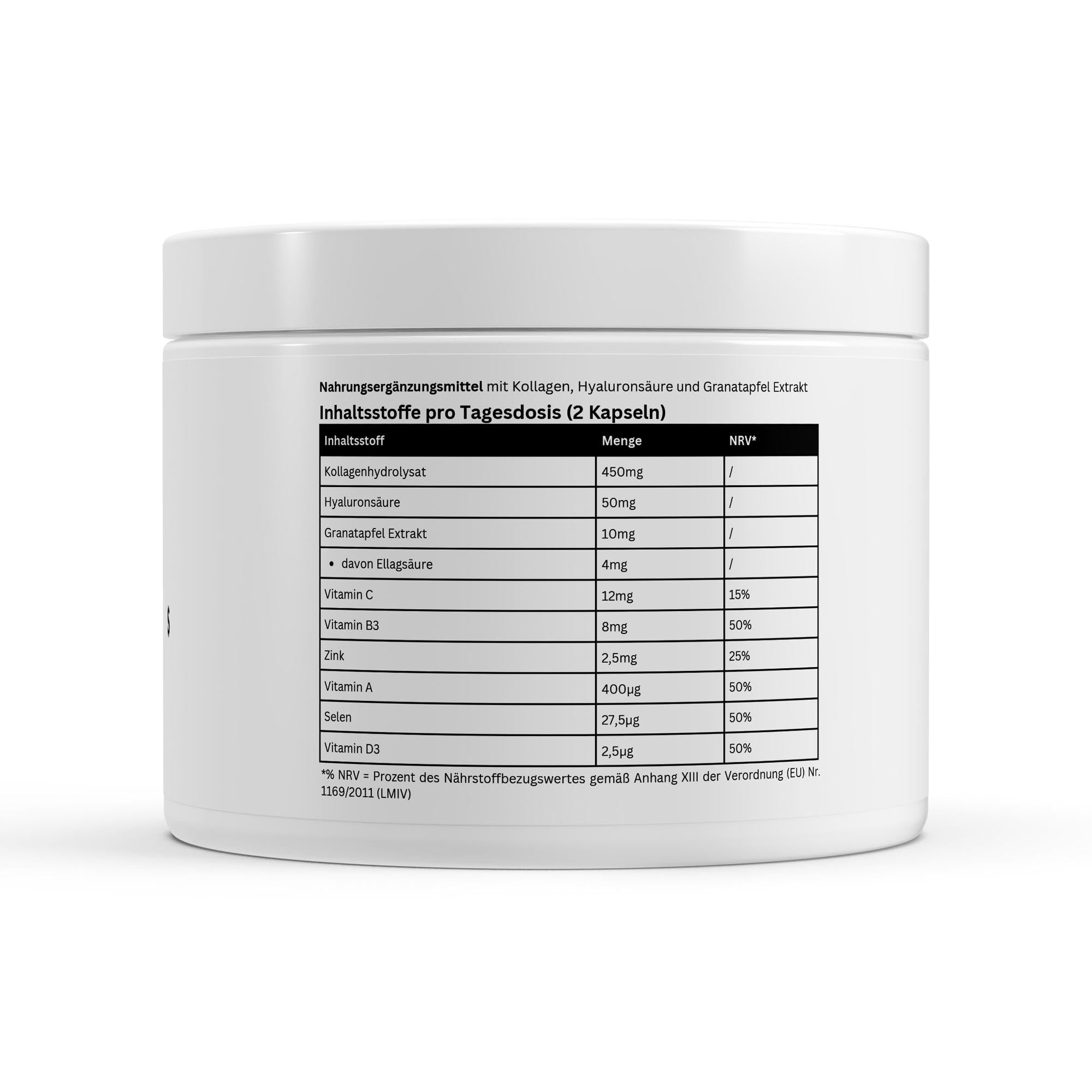 Collagen Hydrolysate PLUS Skin Hair Nails - 180 Capsules