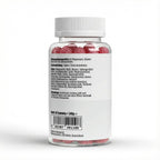 Magnésium + Zinc + Vitamine B6 framboise | 60 gummies vegan, étiquette et informations produit