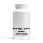 Magnésium complexe 5 sources + Vitamine B6 | 120 gélules vegan, vue du produit