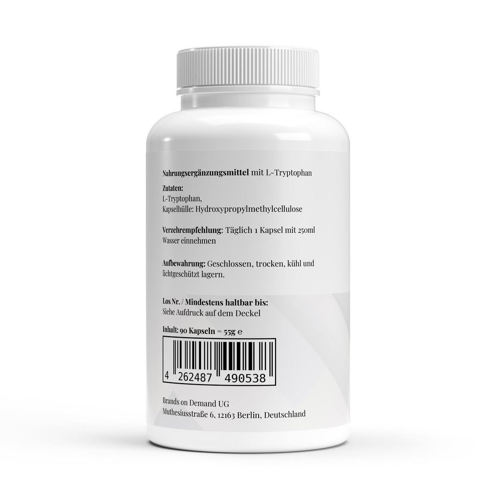 L-Tryptophan - 90 Capsules