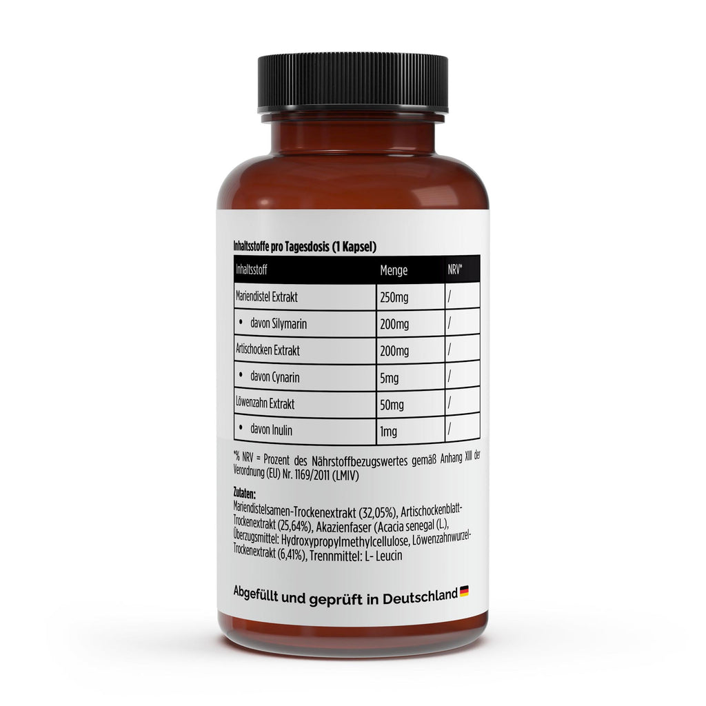 Milk Thistle Artichoke Dandelion Complex - 120 Capsules