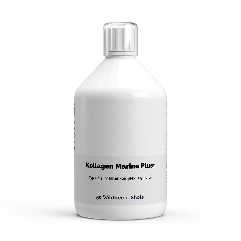 Collagène marin Type 1 et 3 1500 Da fruits rouges | Liquide 500 ml, 50 portions, vue du produit