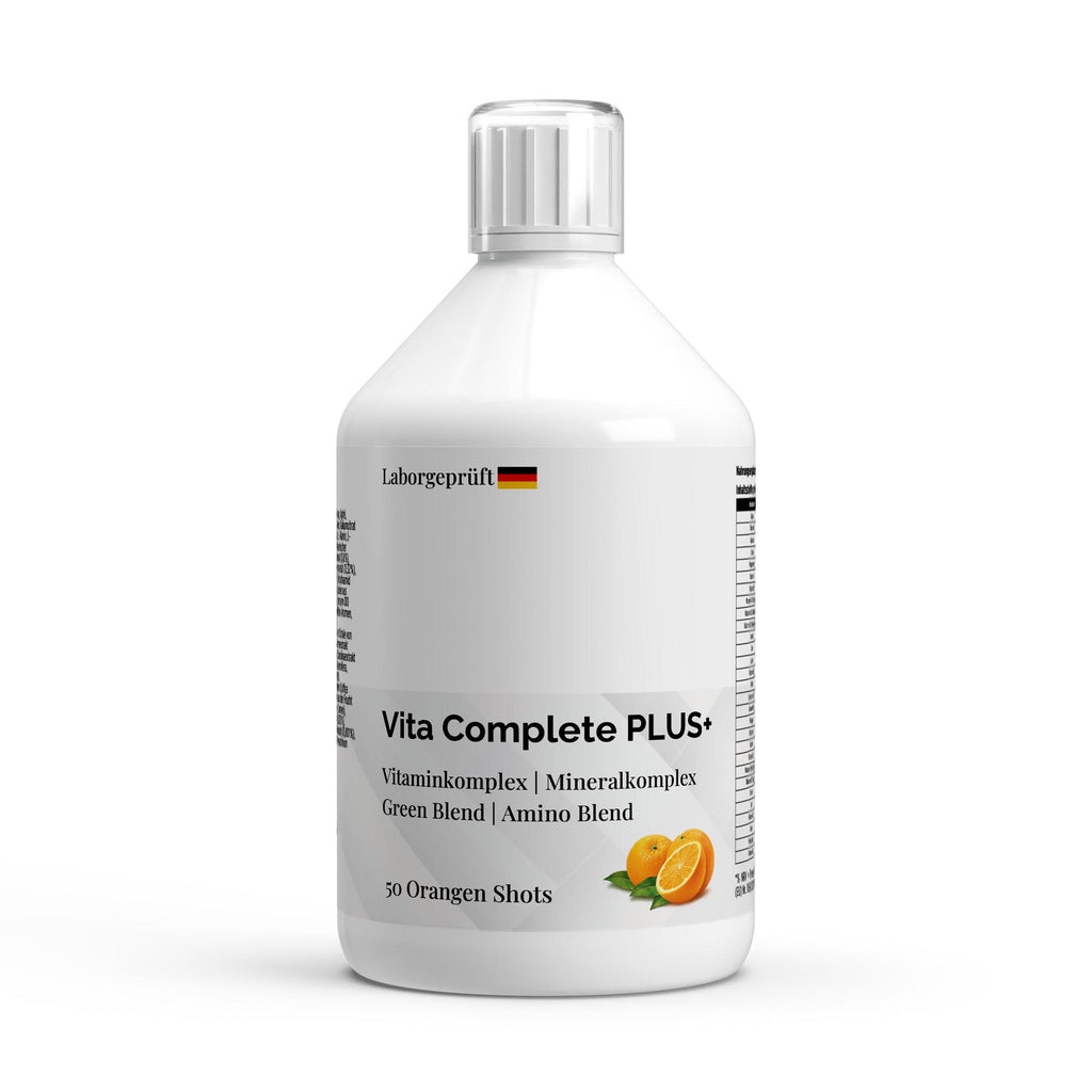 Multivitamines Vita Complete Plus orange | Liquide 500 ml, 50 portions, vue du produit