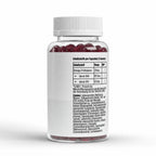 Oméga-3 enfants framboise | 60 gummies vegan, étiquette et informations produit
