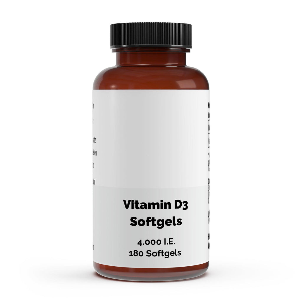 Vitamin D3 4,000 IU - 180 Softgels