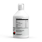 Collagène bovin Support Plus 1500 Da fruits rouges | Liquide 500 ml, étiquette et informations produit