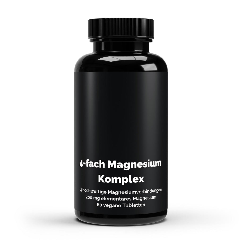 Magnesium 4-fold complex - 60 vegan tablets