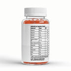 Multivitamines enfants orange | 60 gummies vegan, étiquette et informations produit