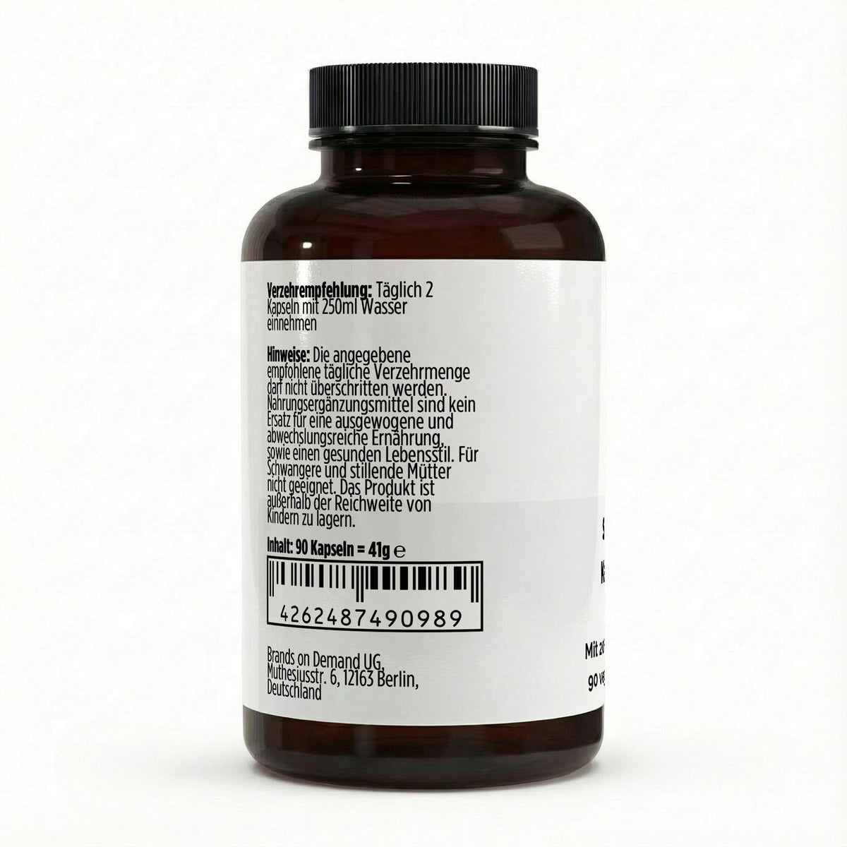 Shilajit 20 % acide fulvique | 90 gélules vegan, étiquette et conseils d’utilisation