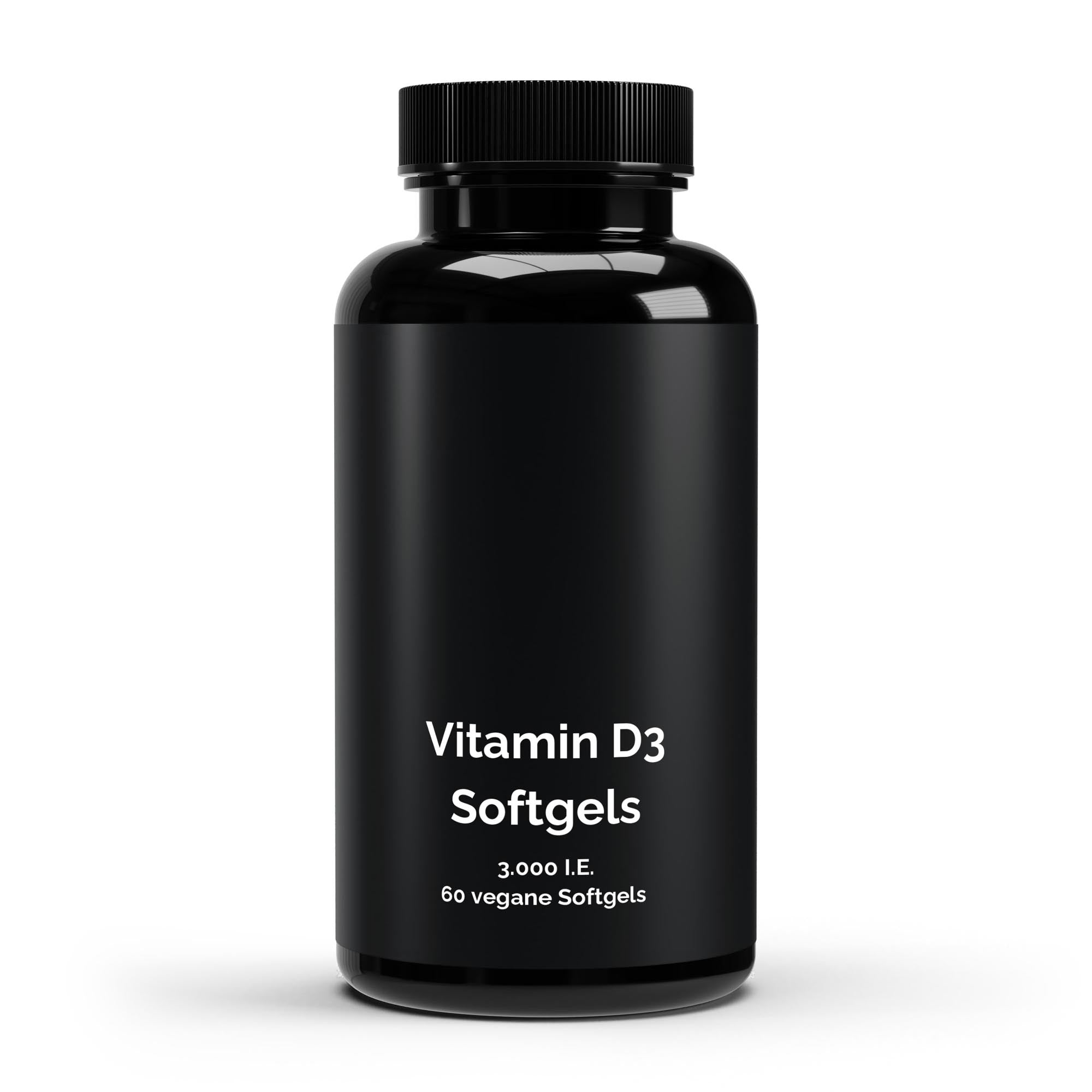 Vitamin D3 3,000 I.U. - 60 vegan softgels